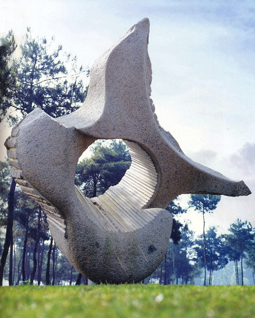 CATTAI - Movement sans coeur, 1999. Granito